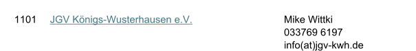 1101 JGV K�nigs-Wusterhausen e.V. Mike Wittki 033769 6197 info(at)jgv-kwh.de